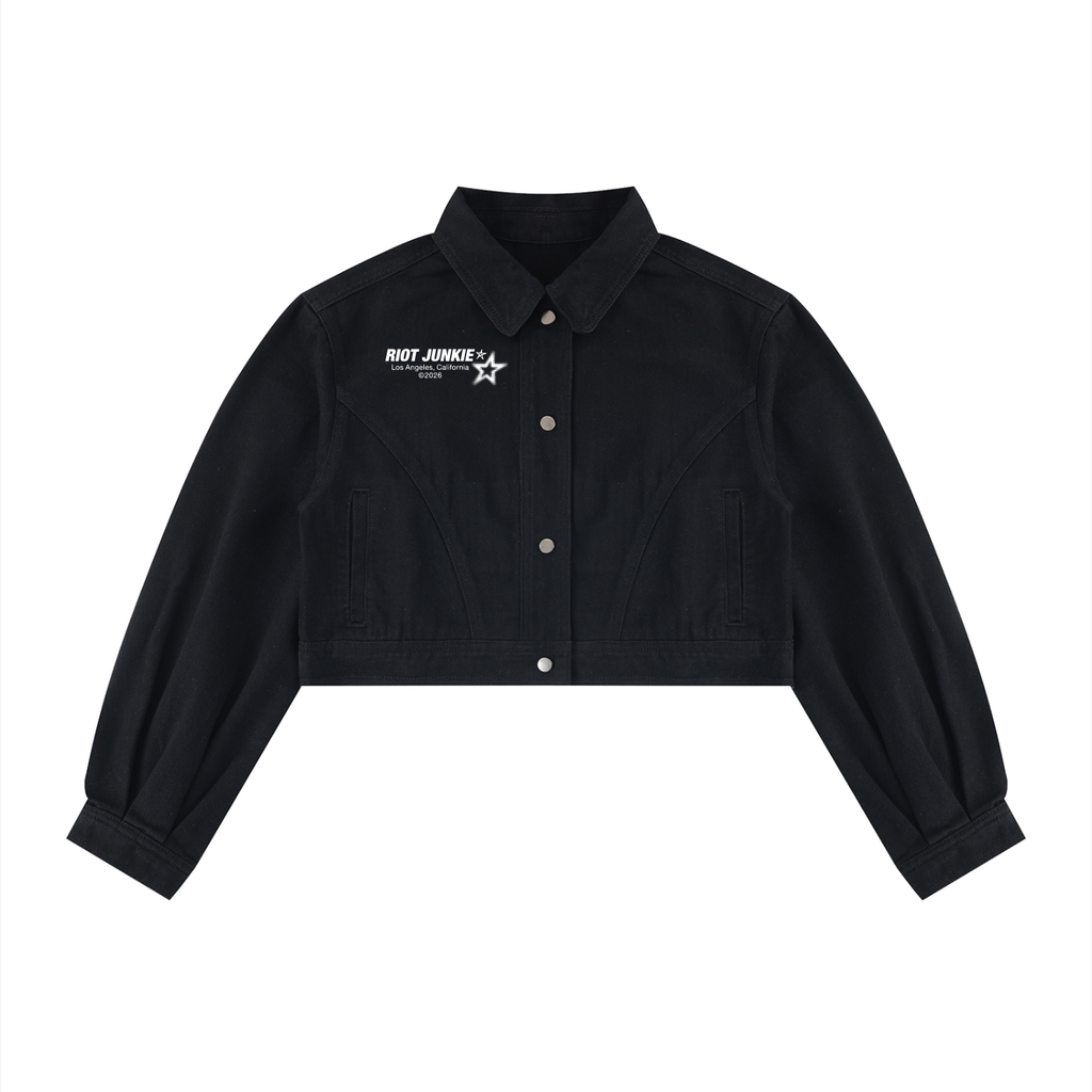 Women’s Crop Denim Jacket