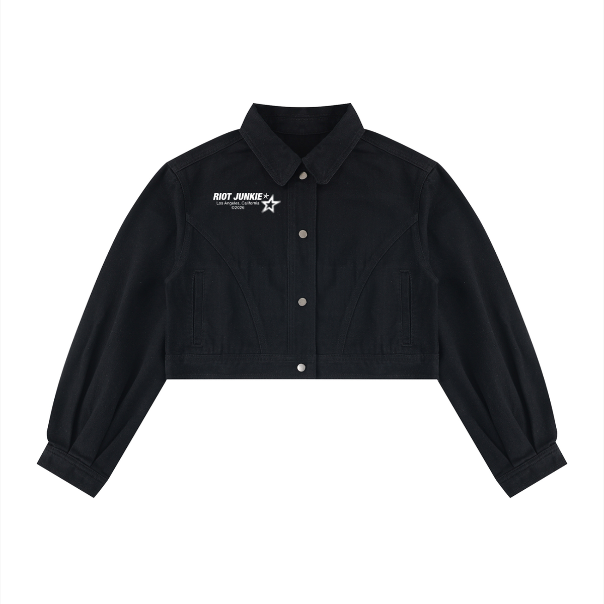 Women’s Crop Denim Jacket