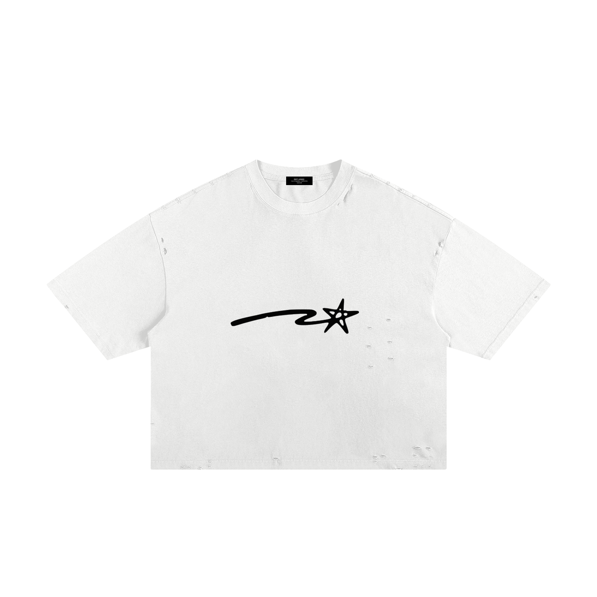 Classic Frayed Boxy Tee