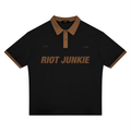 Unisex Color Block Polo Shirt