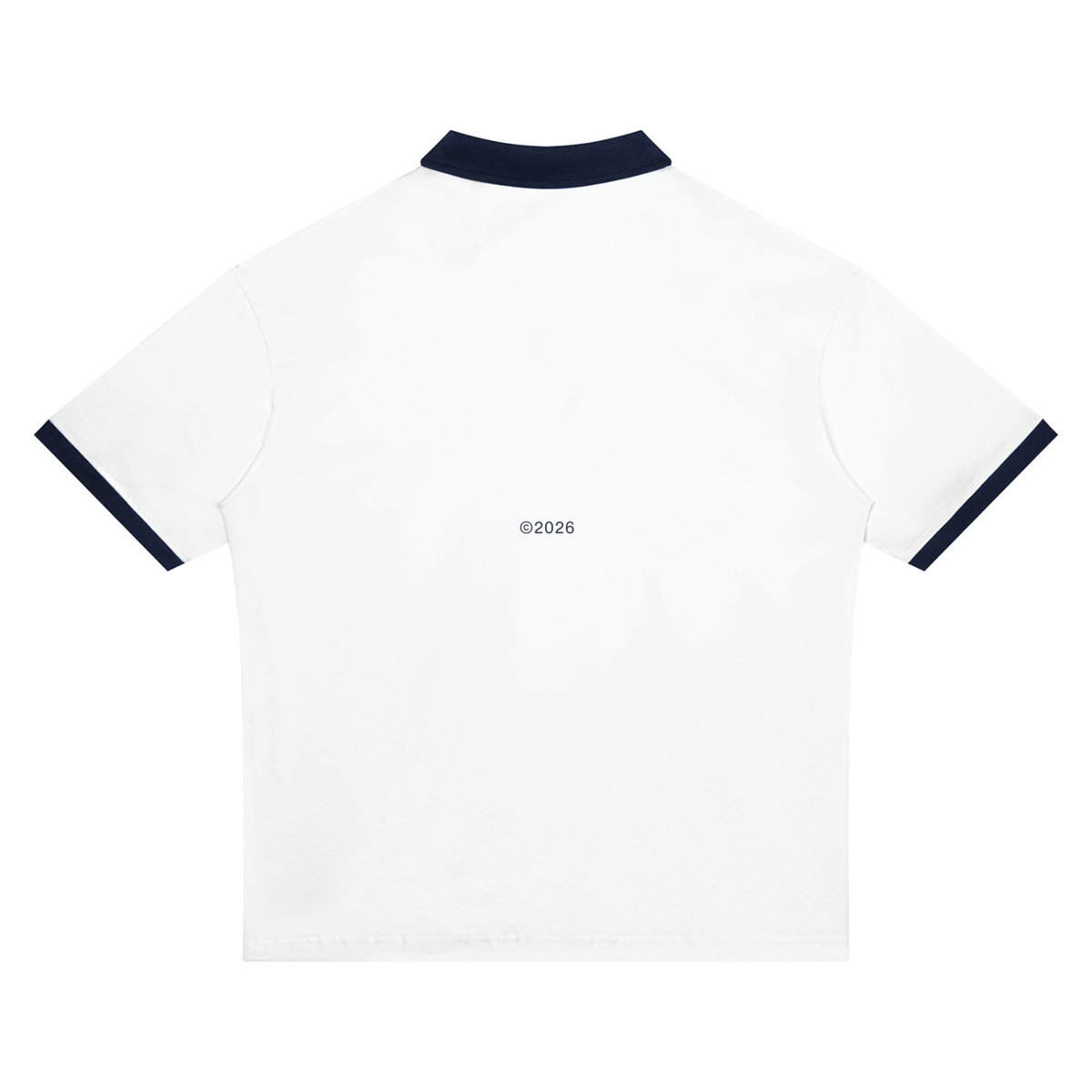 Unisex Color Block Polo Shirt