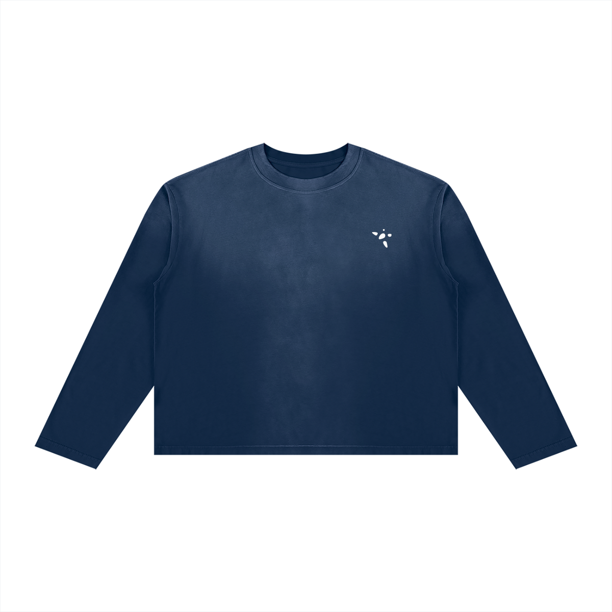 Unisex Sunfade Boxy Long Sleeve T-Shirt