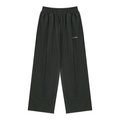 Unisex Striped Pleated Pants