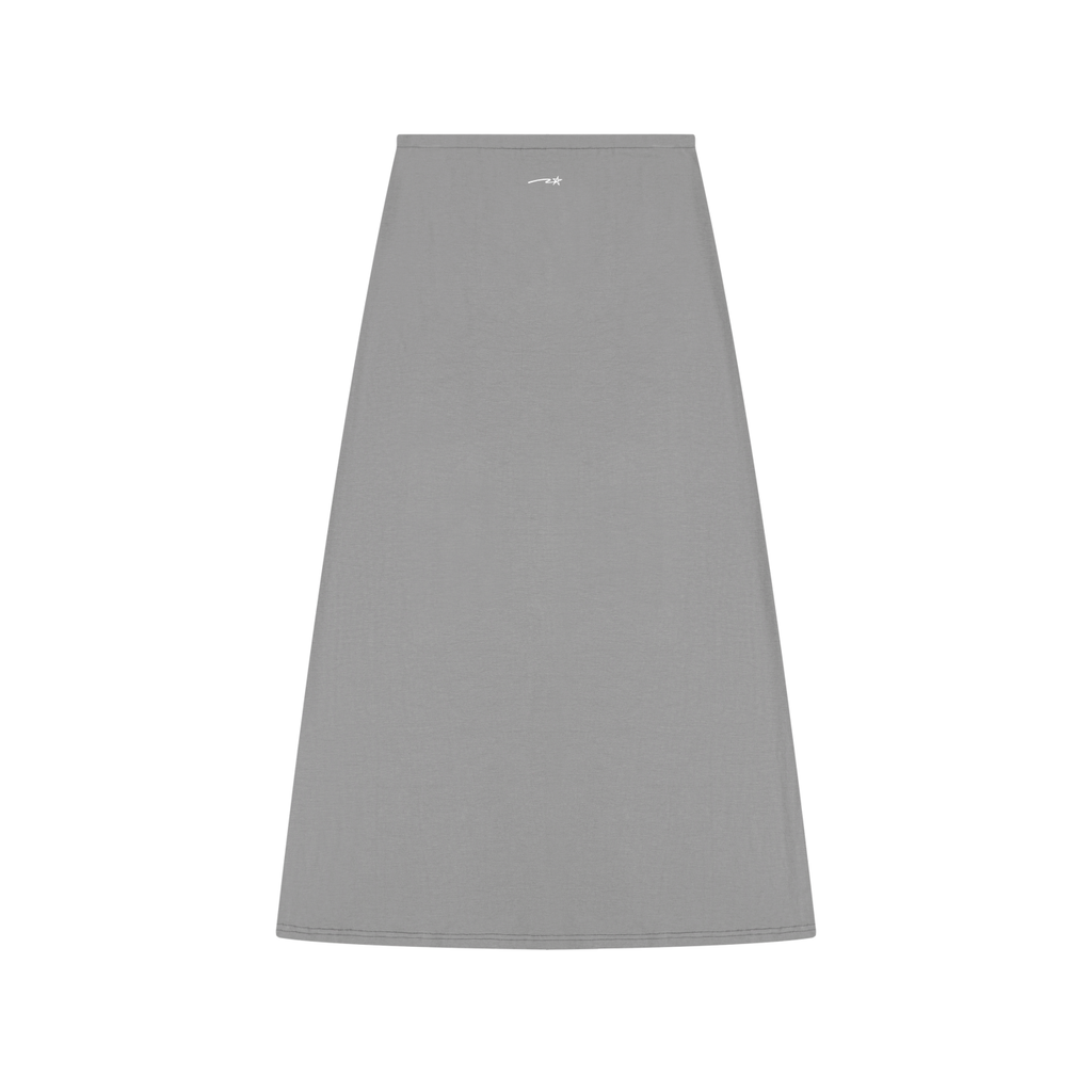 Women's Solid Color Knit Maxi Skirt