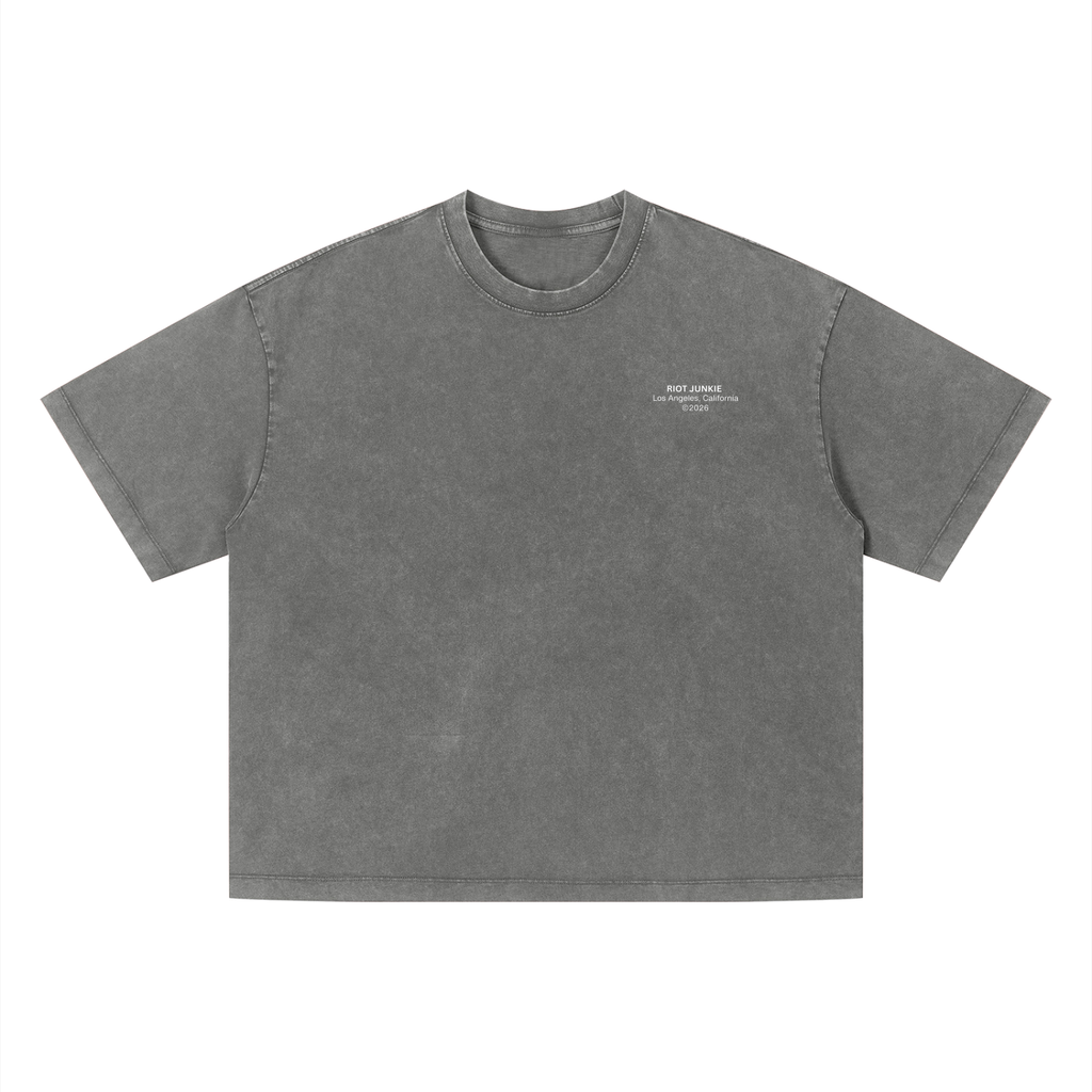 Unisex Vintage Wash Boxy T-Shirt