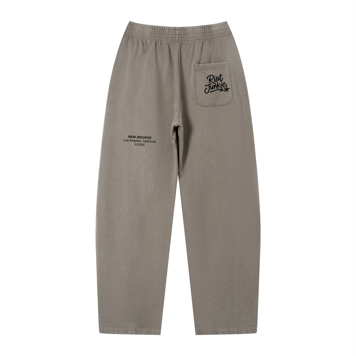 Unisex Vintage Wash Loose Sweatpants