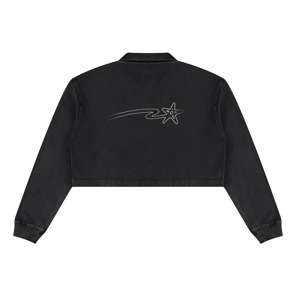 Women’s Vintage Wash Crop Sweatshirt
