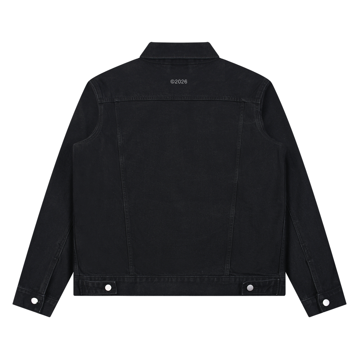 Unisex Vintage Wash Denim Jacket