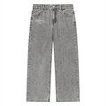 Unisex Vintage Wash Straight Leg Jeans