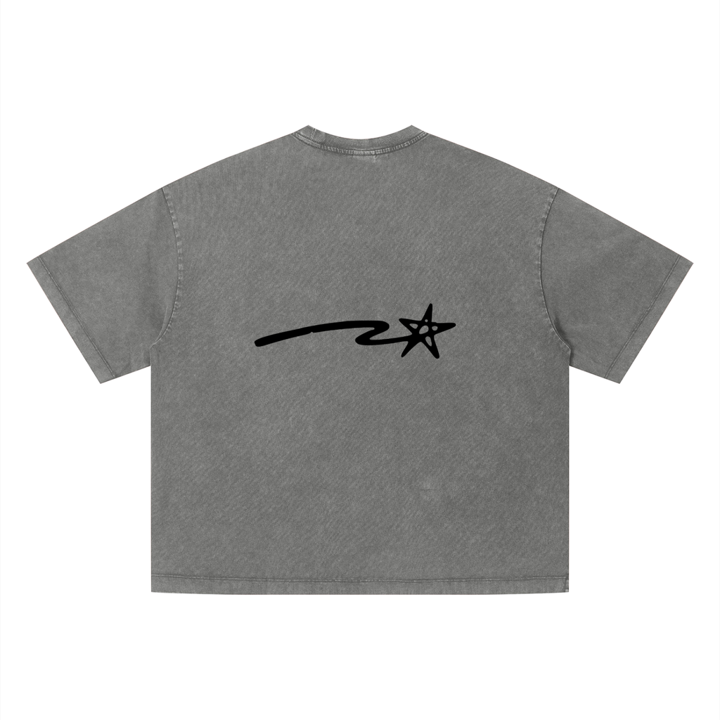 Unisex Vintage Wash Boxy T-Shirt