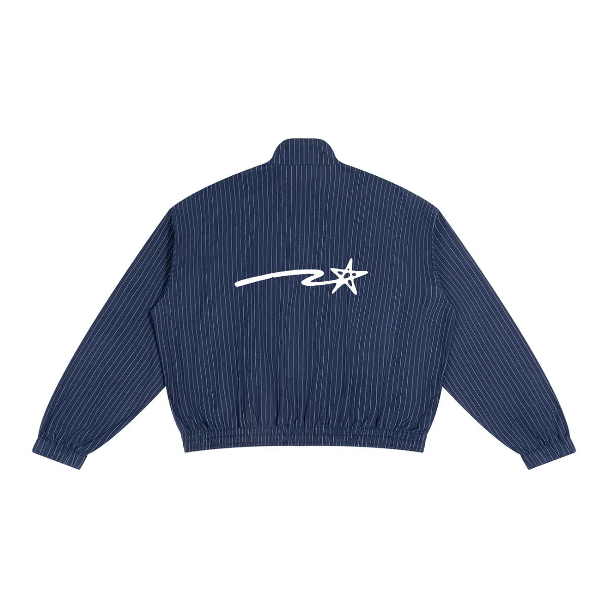 Unisex Striped Full-Zip Track Jacket