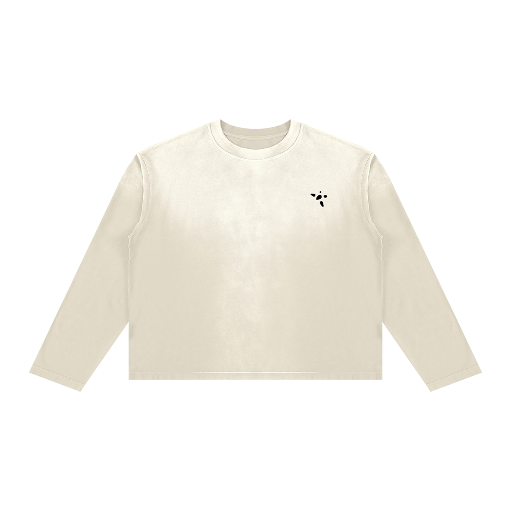 Unisex Sunfade Boxy Long Sleeve T-Shirt