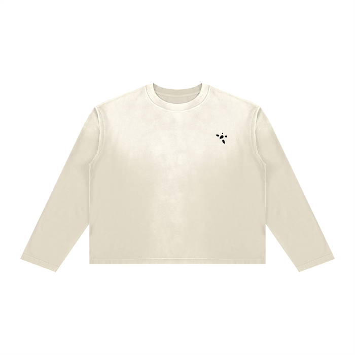 Unisex Sunfade Boxy Long Sleeve T-Shirt