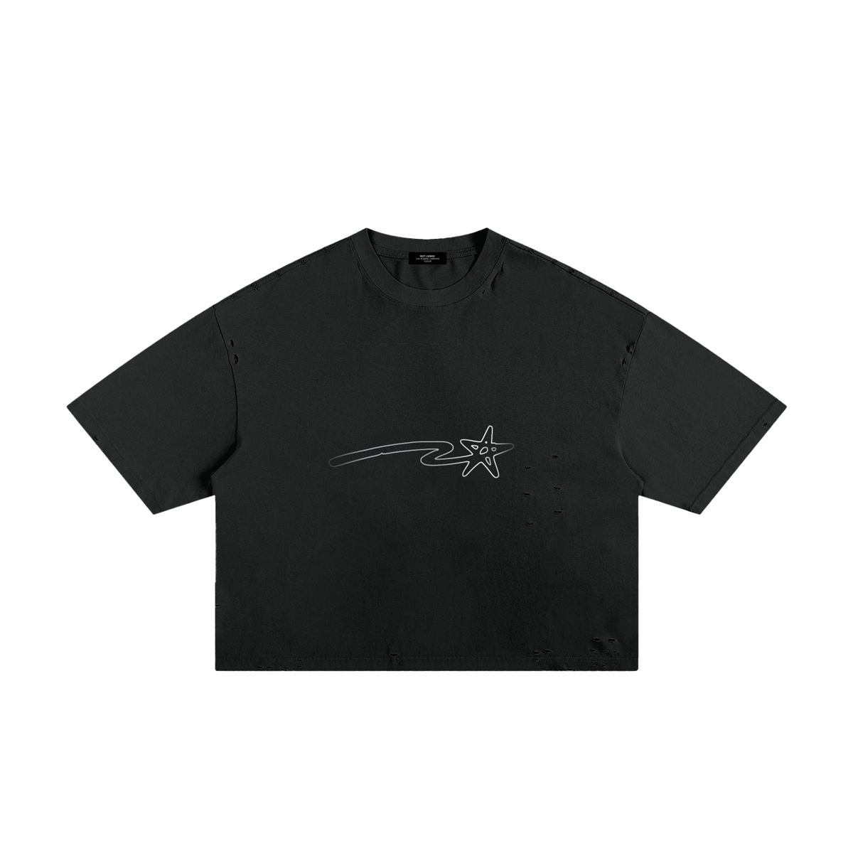 Classic Frayed Boxy Tee