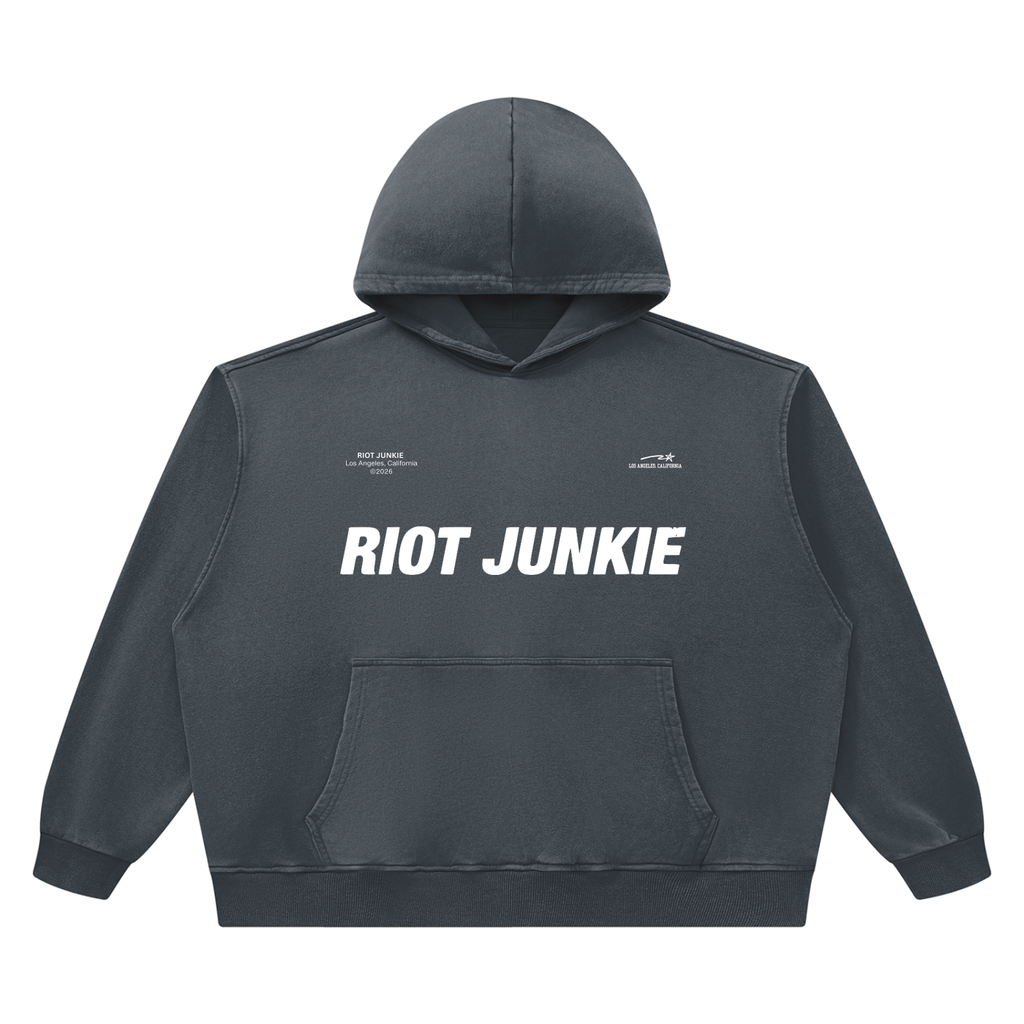 Unisex Heavyweight Vintage Wash Boxy Hoodie