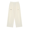 Unisex Striped Pleated Pants