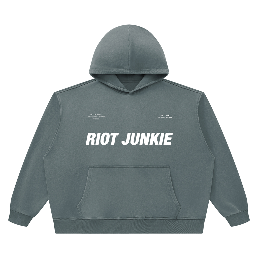 Unisex Heavyweight Vintage Wash Boxy Hoodie