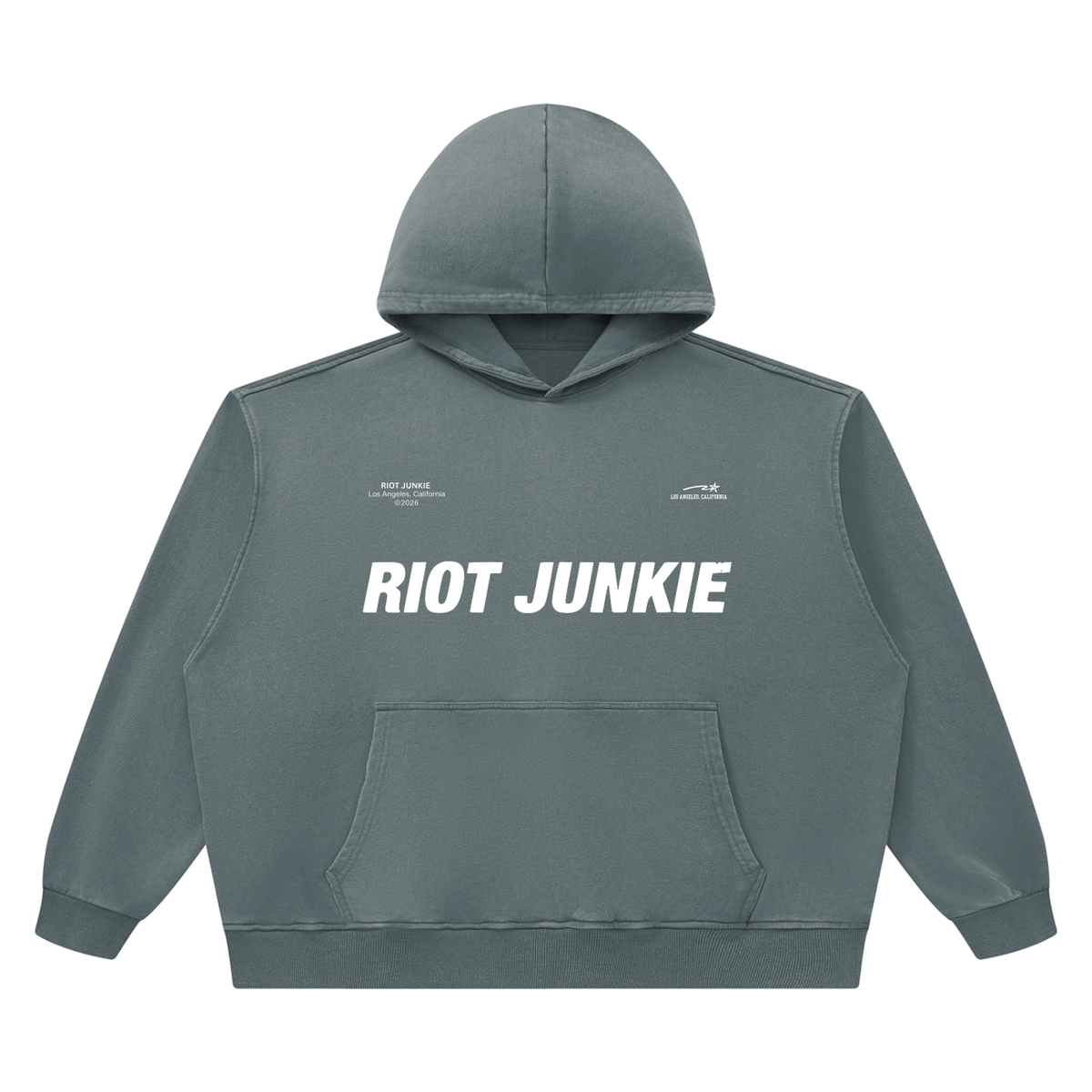 Unisex Heavyweight Vintage Wash Boxy Hoodie