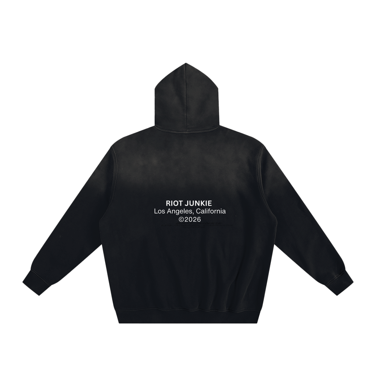 Sunfade Fleeced Hoodie