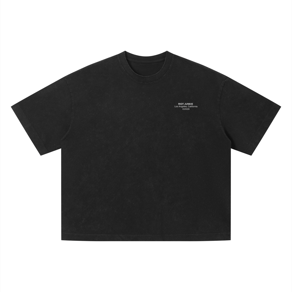 Unisex Vintage Wash Boxy T-Shirt