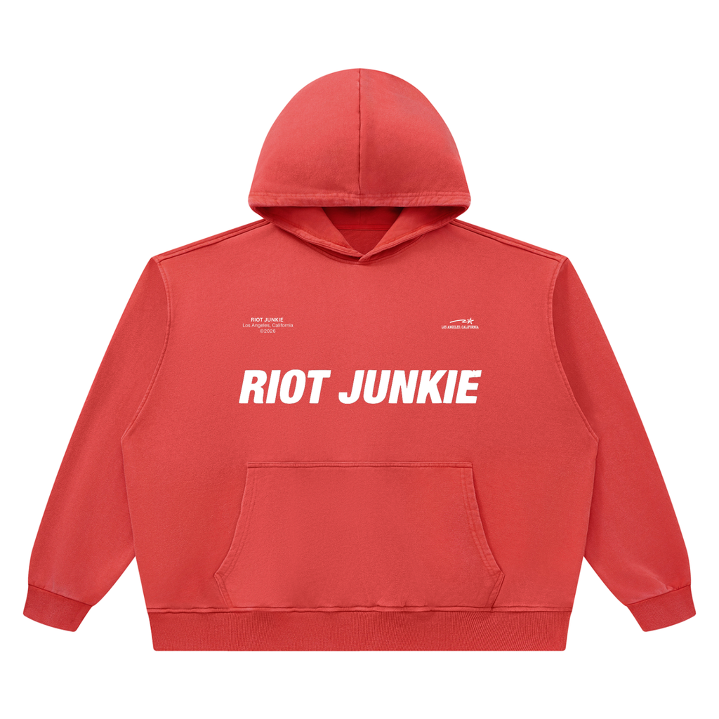 Unisex Heavyweight Vintage Wash Boxy Hoodie