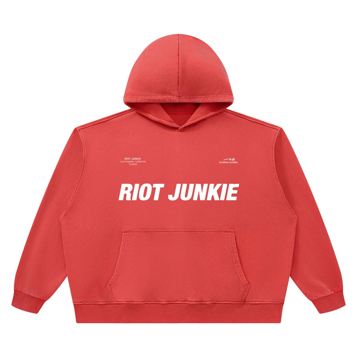 Unisex Heavyweight Vintage Wash Boxy Hoodie