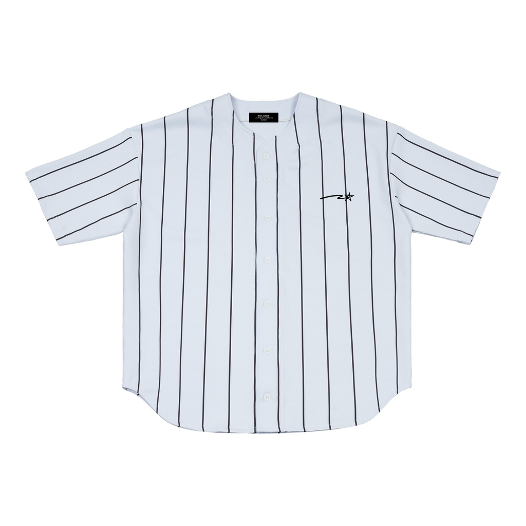 Pinstripe Baseball Jersey
