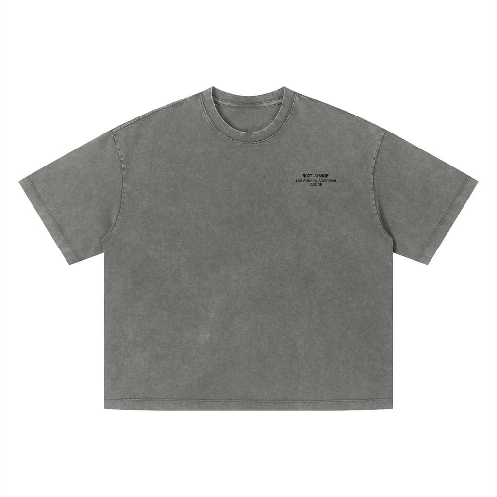 Unisex Vintage Wash Boxy T-Shirt