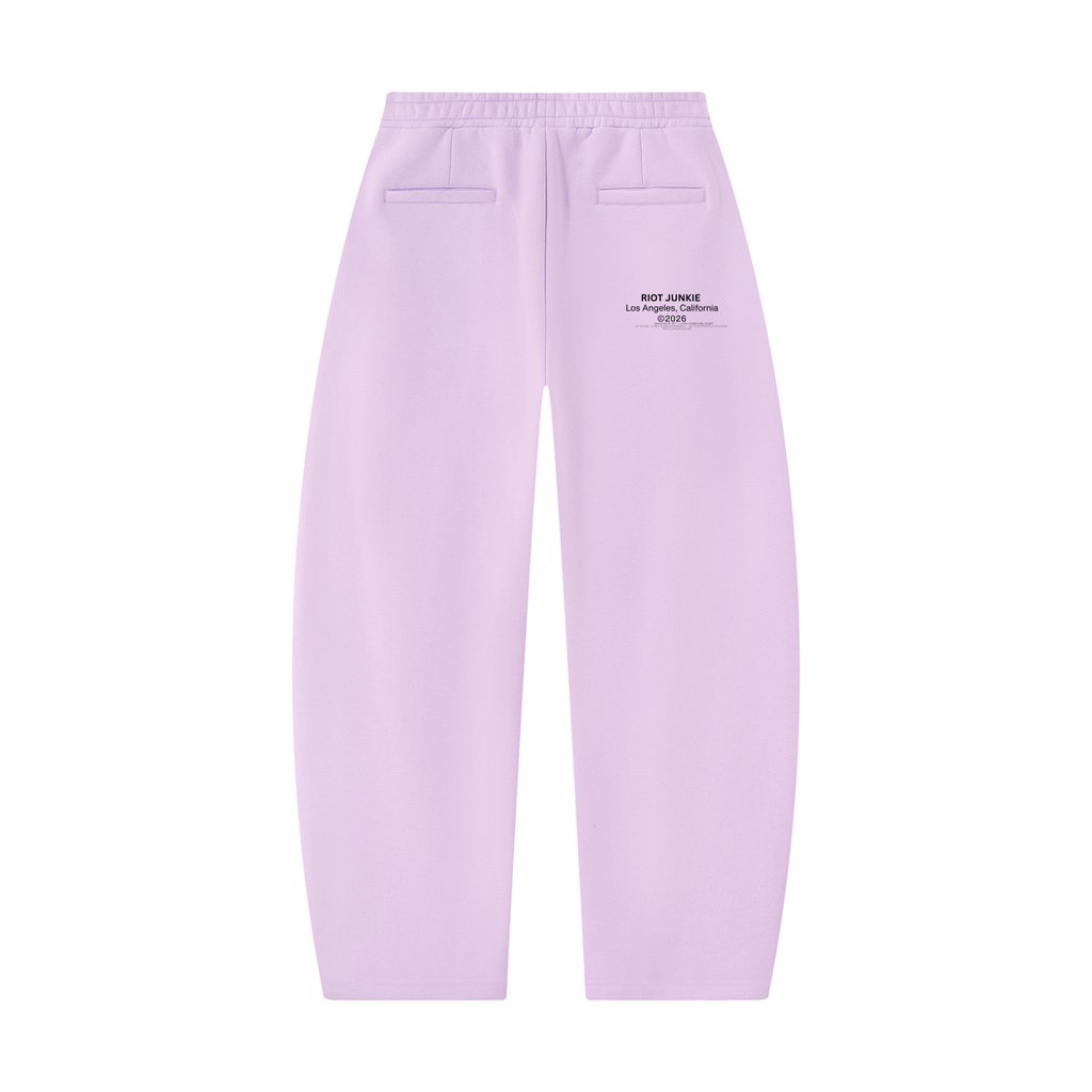 Unisex Barrel Leg Sweatpants