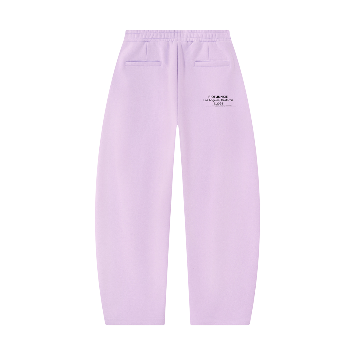 Unisex Barrel Leg Sweatpants