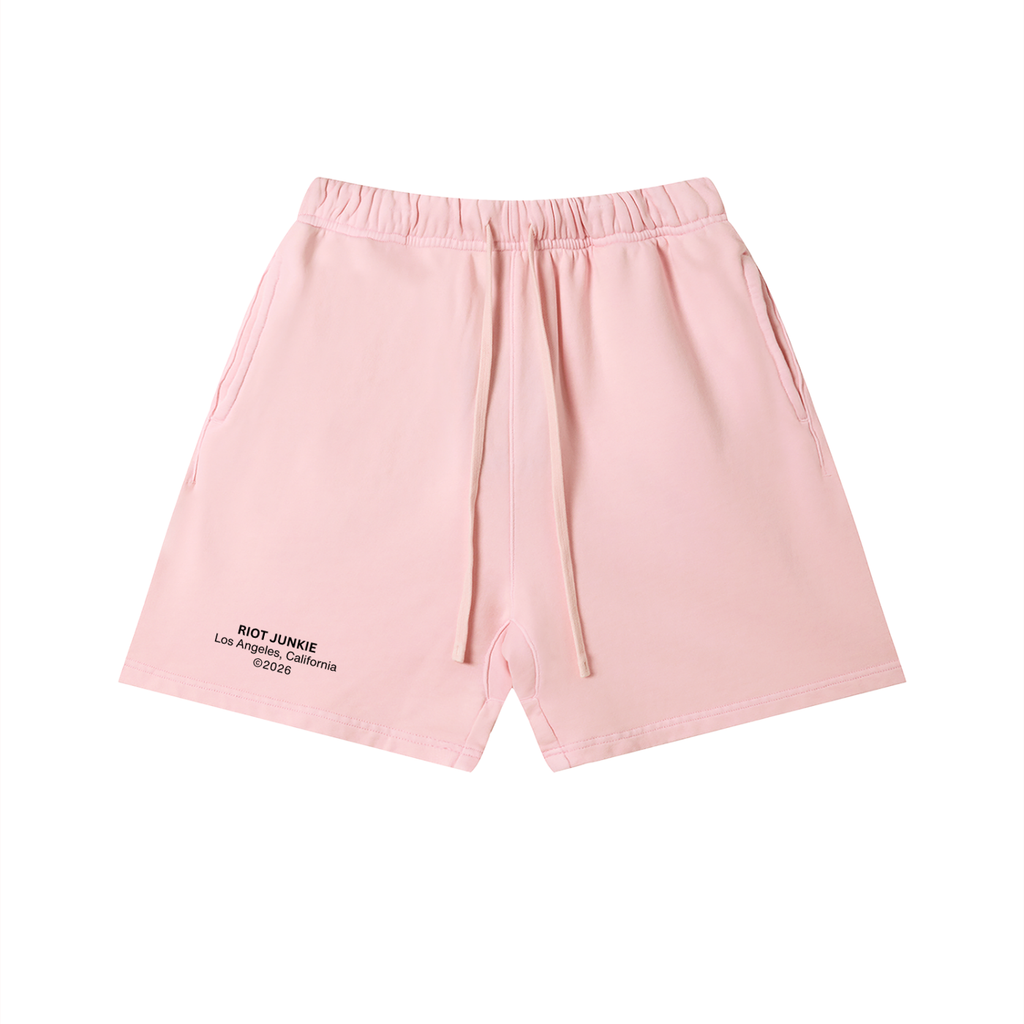 Unisex Vintage Wash Cotton Shorts