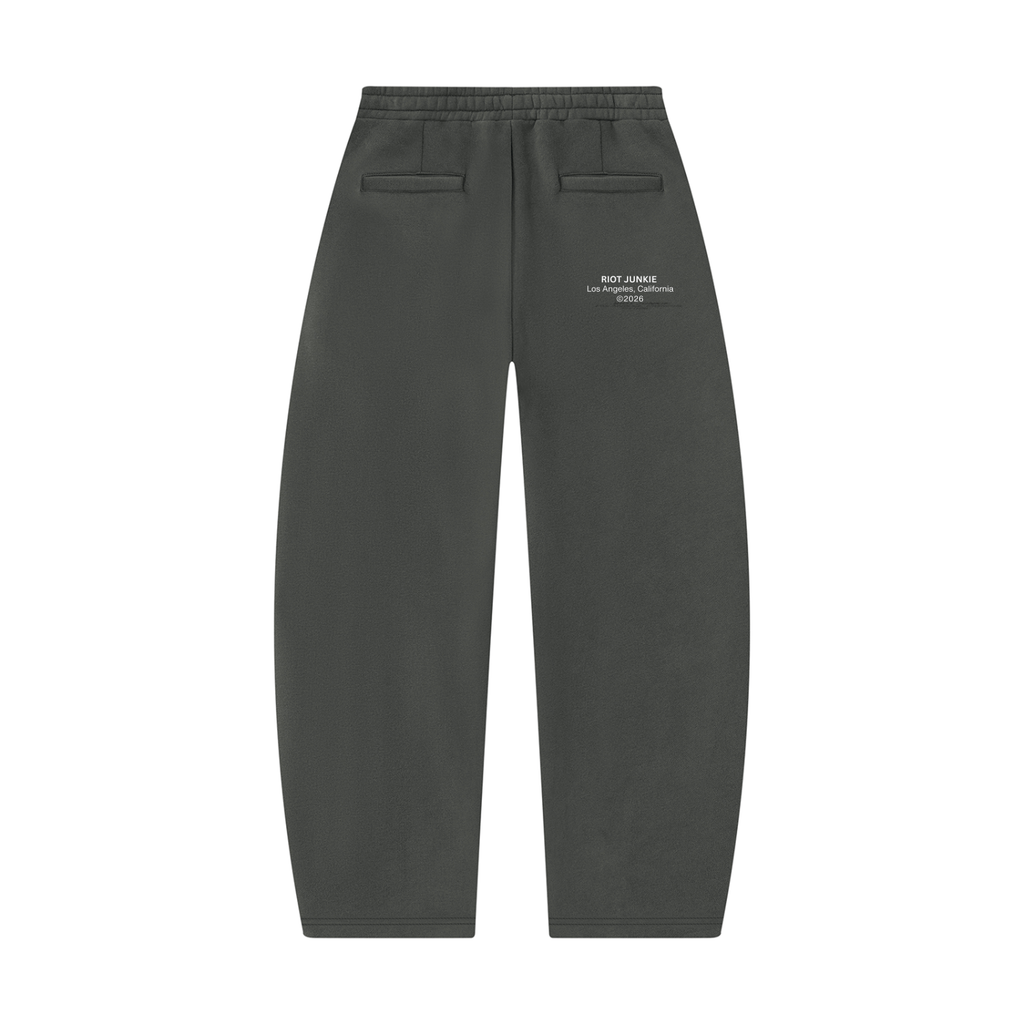 Unisex Barrel Leg Sweatpants