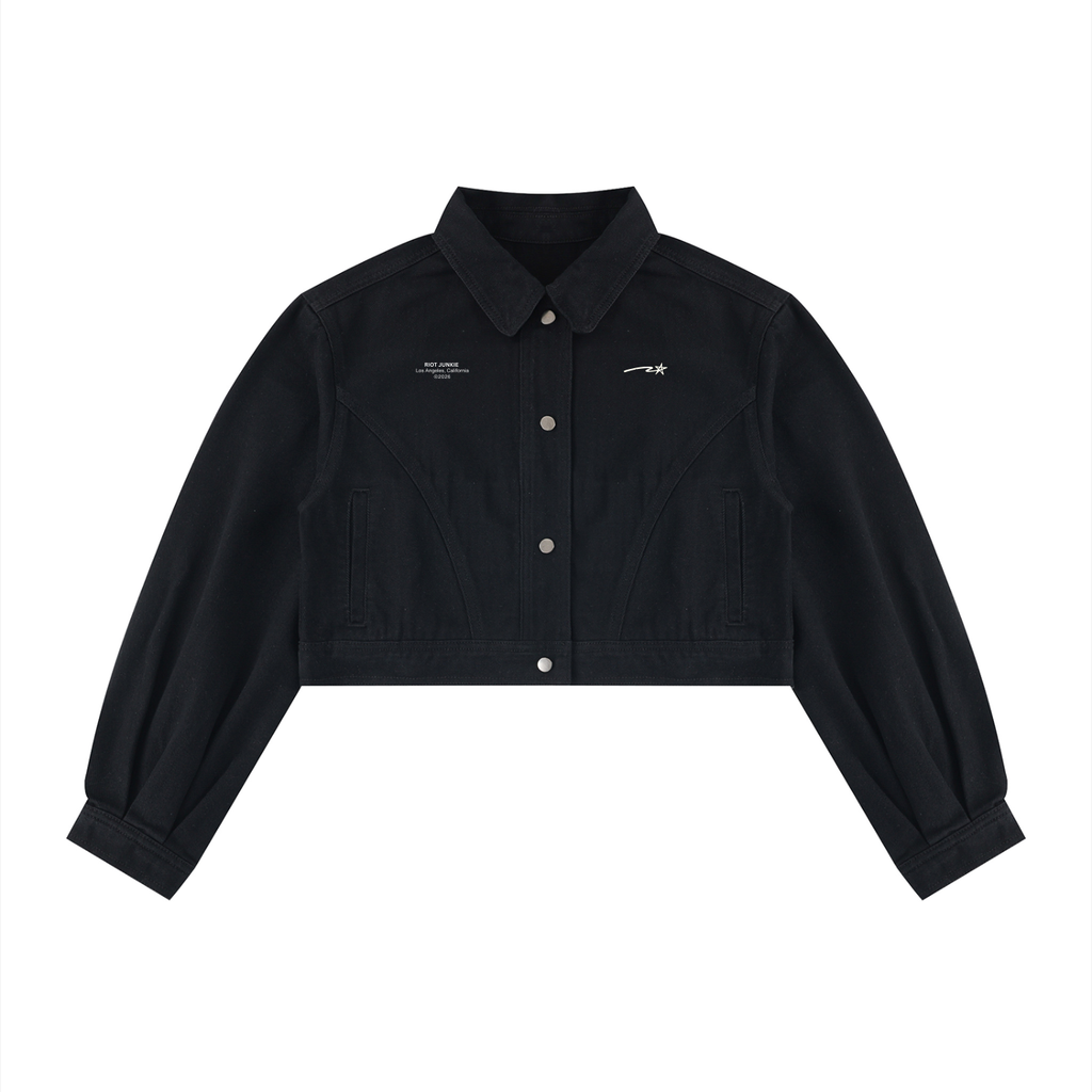 Women’s Crop Denim Jacket