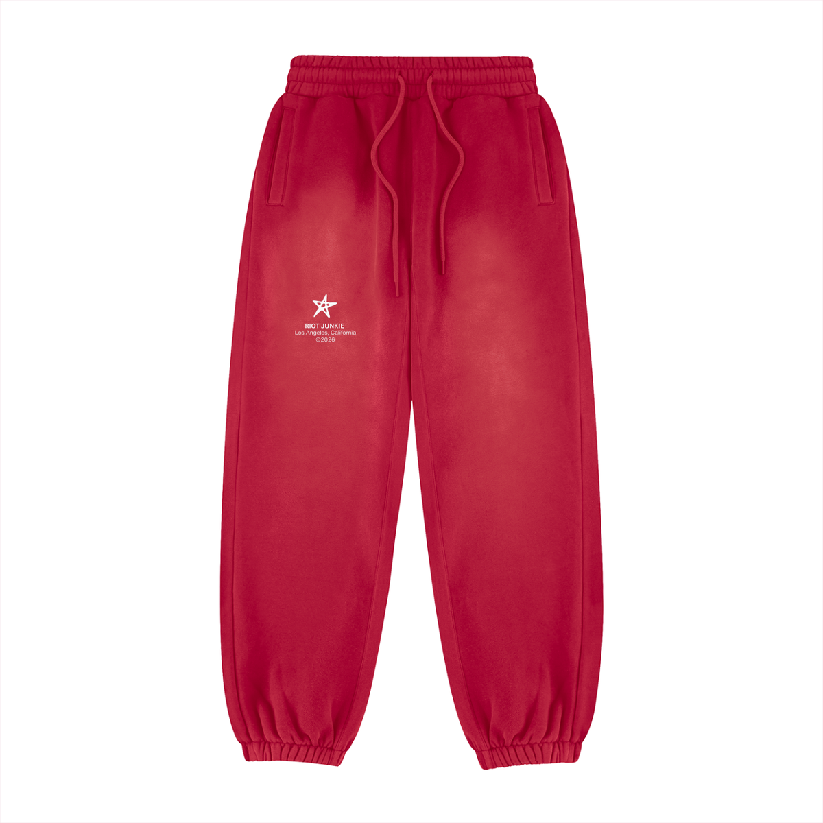 Vintage Washed Fleece Jogger Sweatpants