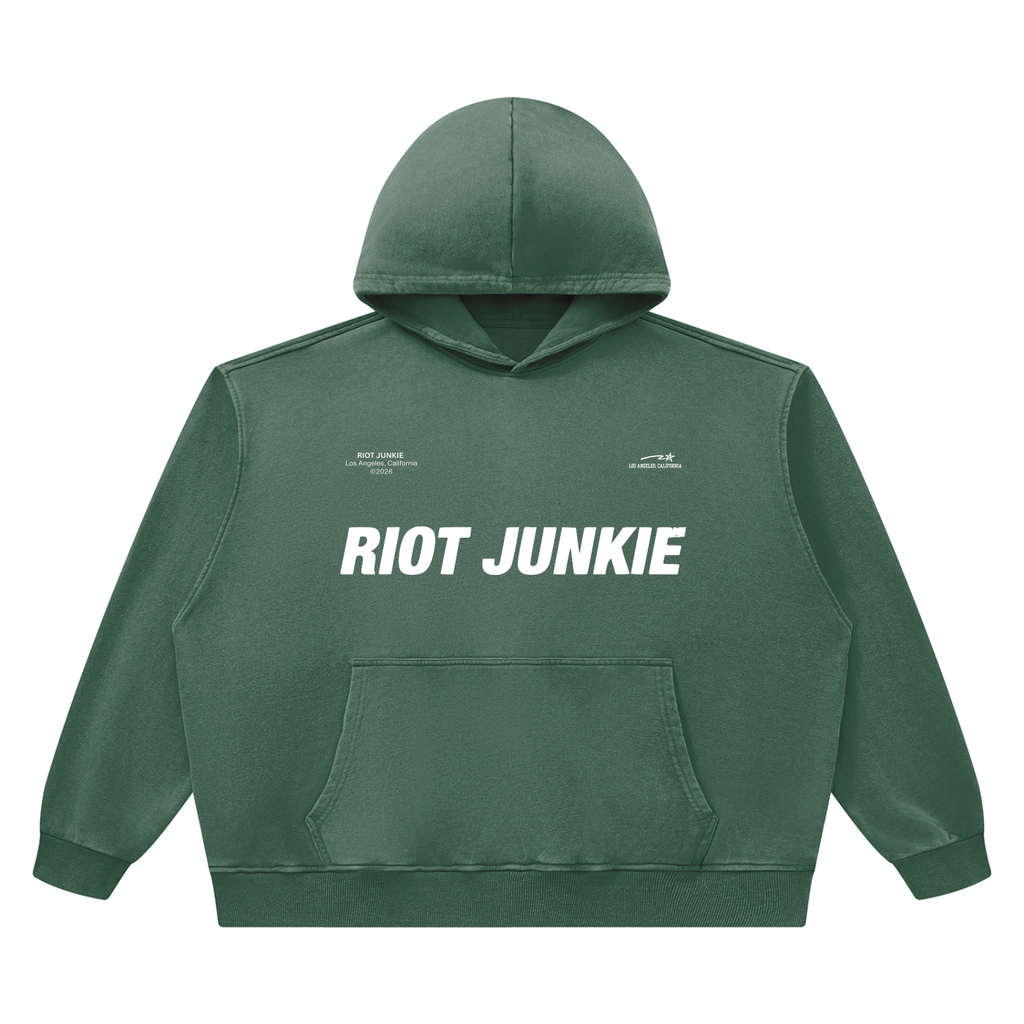 Unisex Heavyweight Vintage Wash Boxy Hoodie
