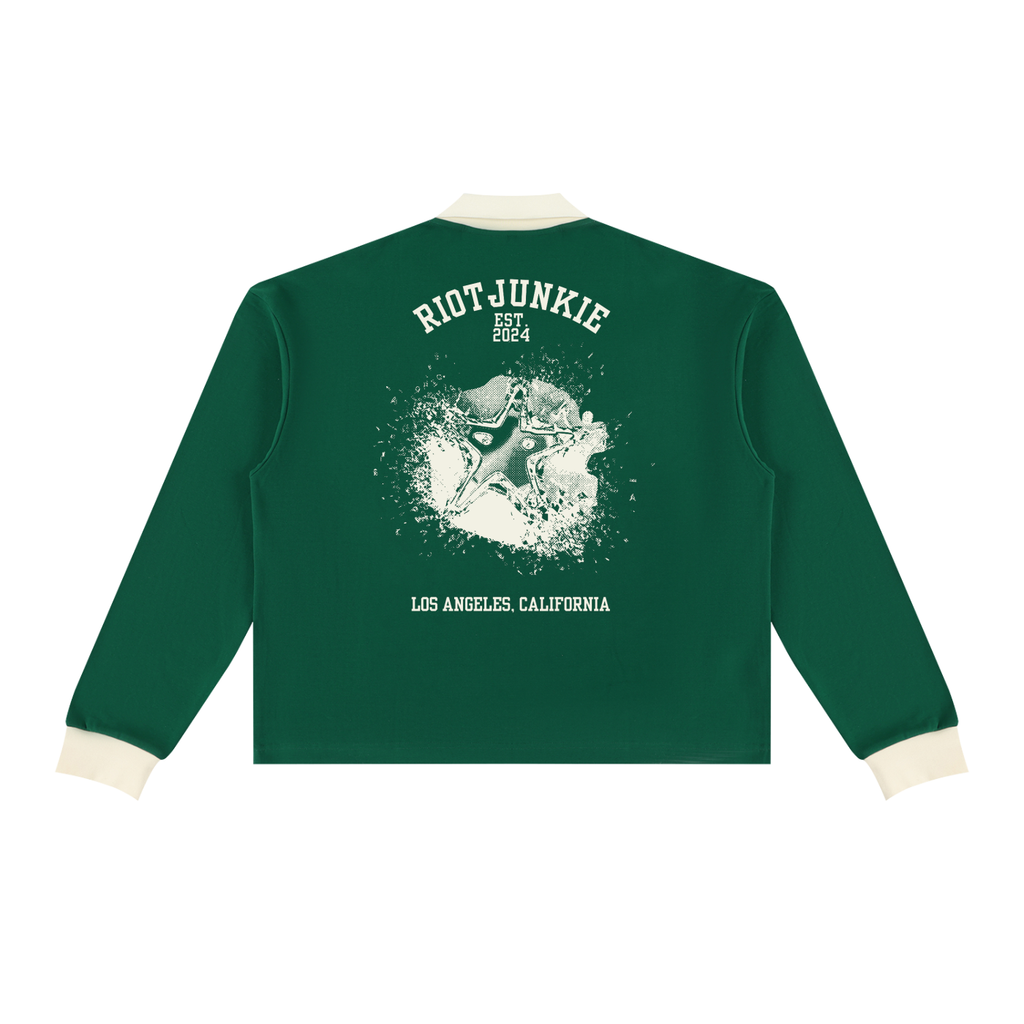 Unisex Color Block Long Sleeve Sweatshirt