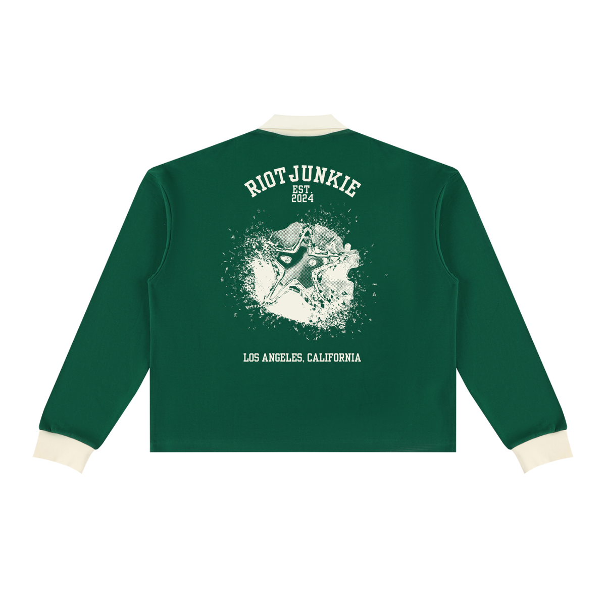 Unisex Color Block Long Sleeve Sweatshirt