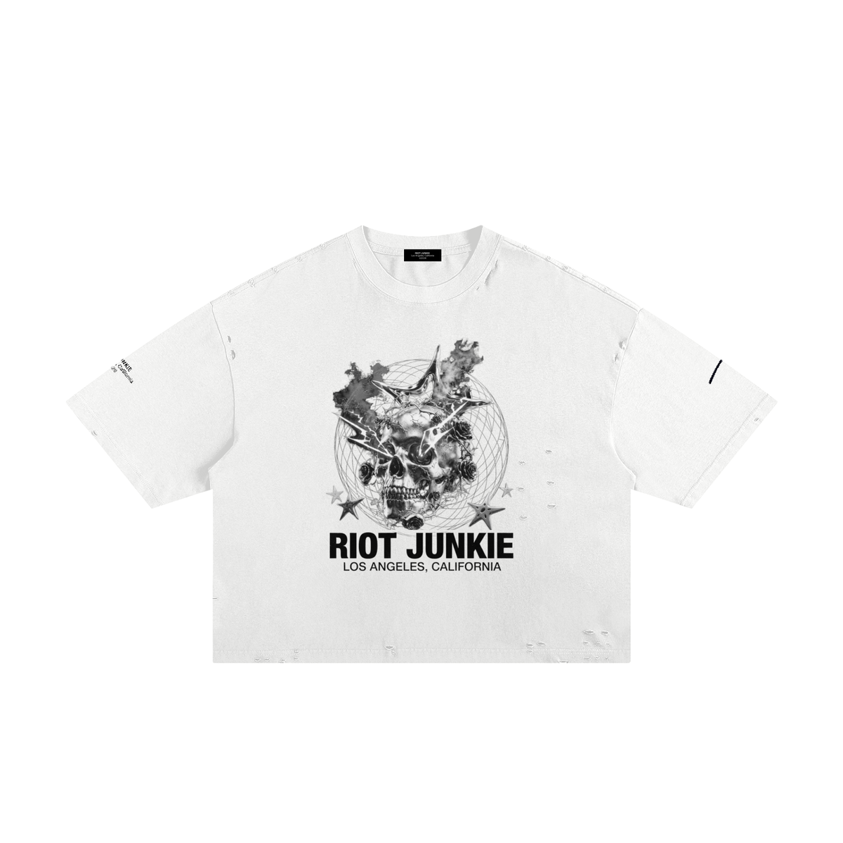 Classic Frayed Boxy Tee