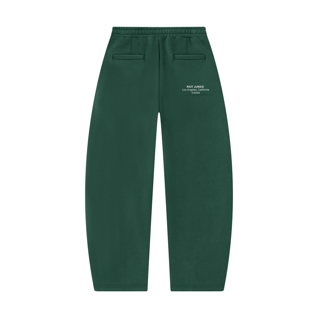 Unisex Barrel Leg Sweatpants