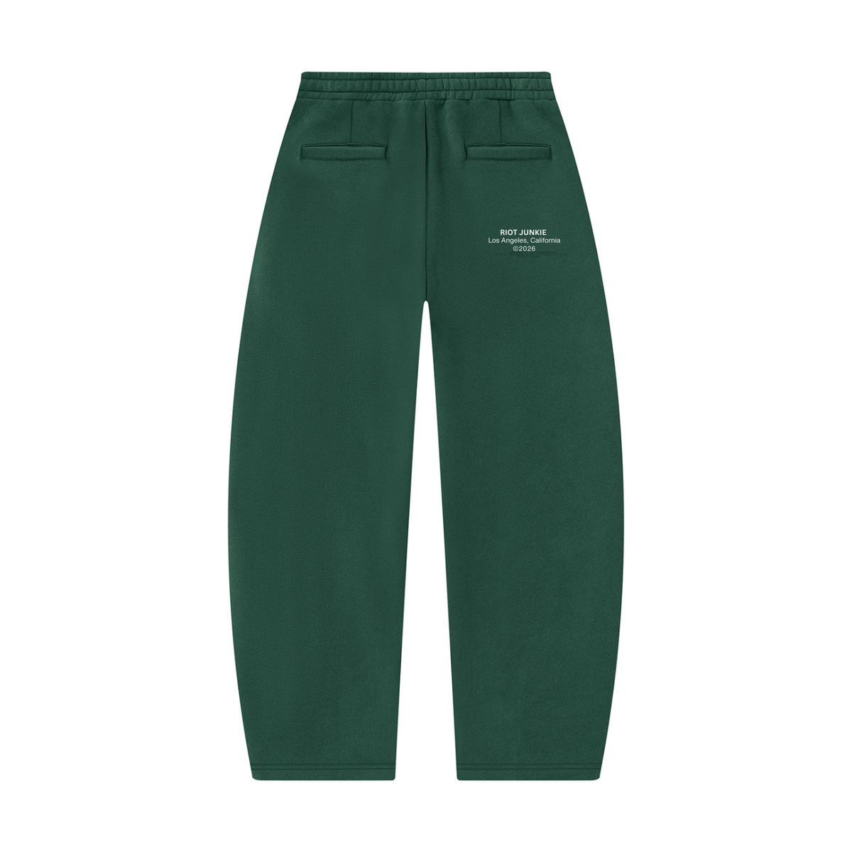 Unisex Barrel Leg Sweatpants