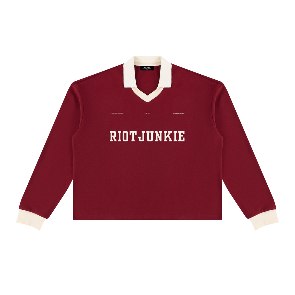 Unisex Color Block Long Sleeve Sweatshirt