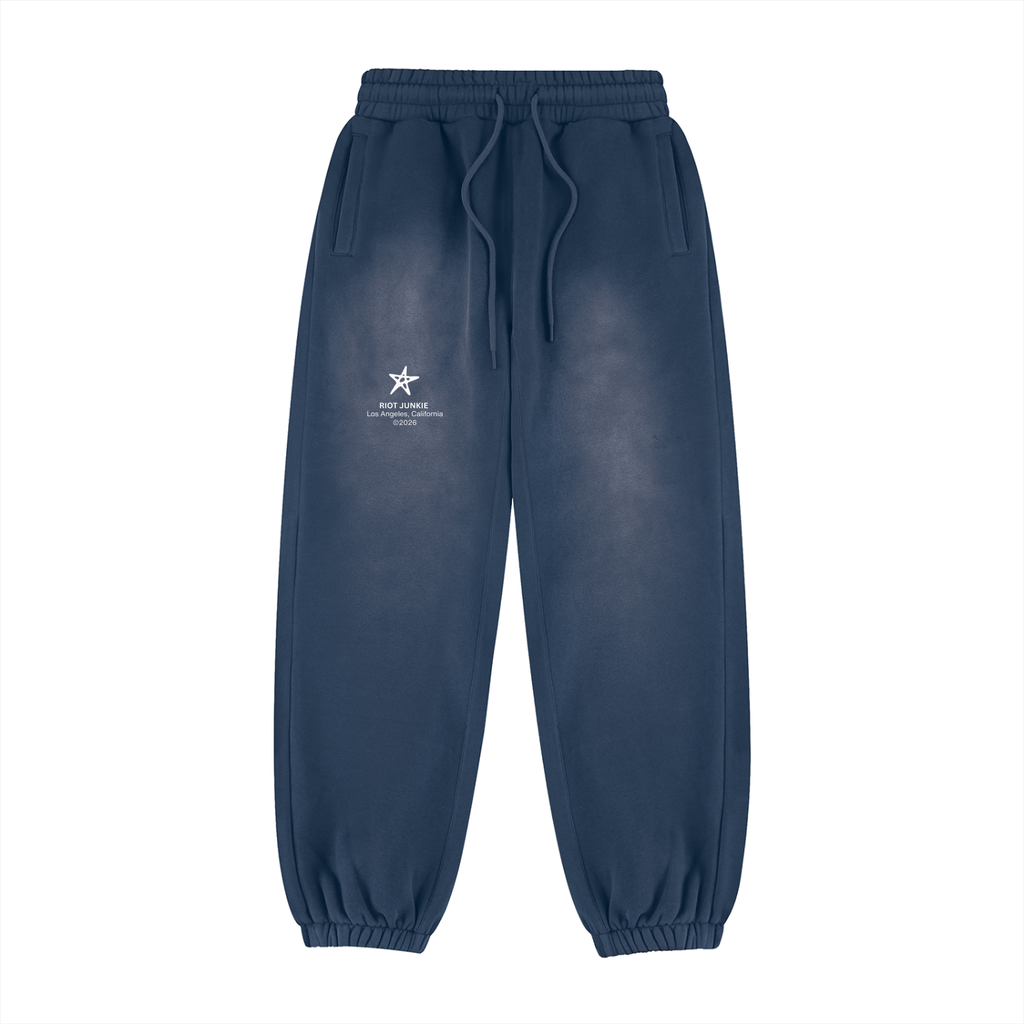 Vintage Washed Fleece Jogger Sweatpants
