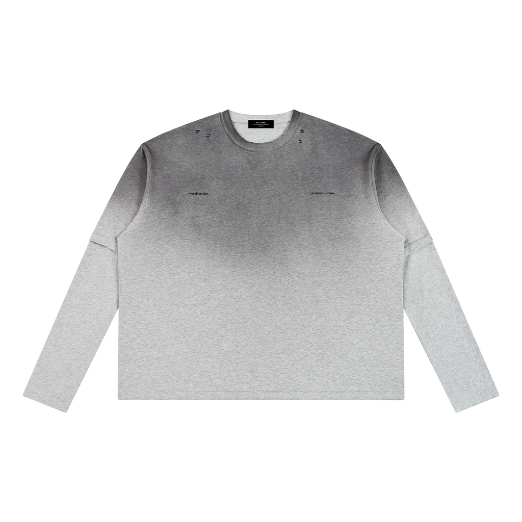 Unisex Vintage Wash Layered T-Shirt