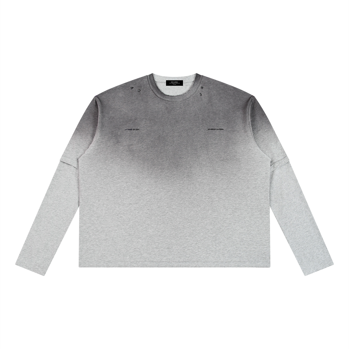 Unisex Vintage Wash Layered T-Shirt