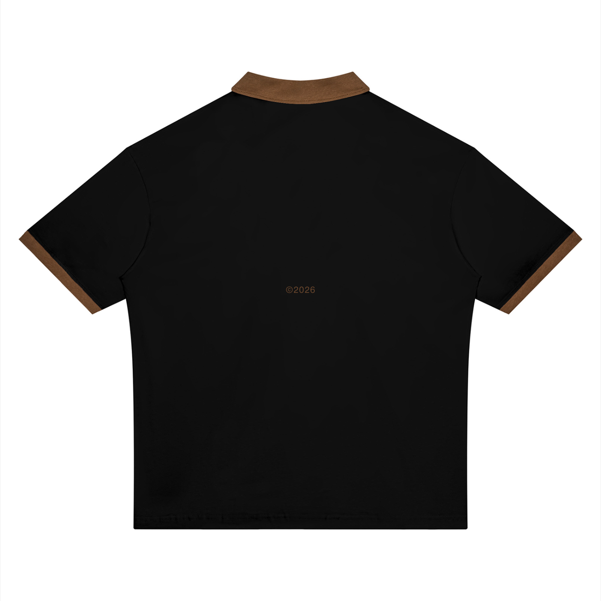 Unisex Color Block Polo Shirt