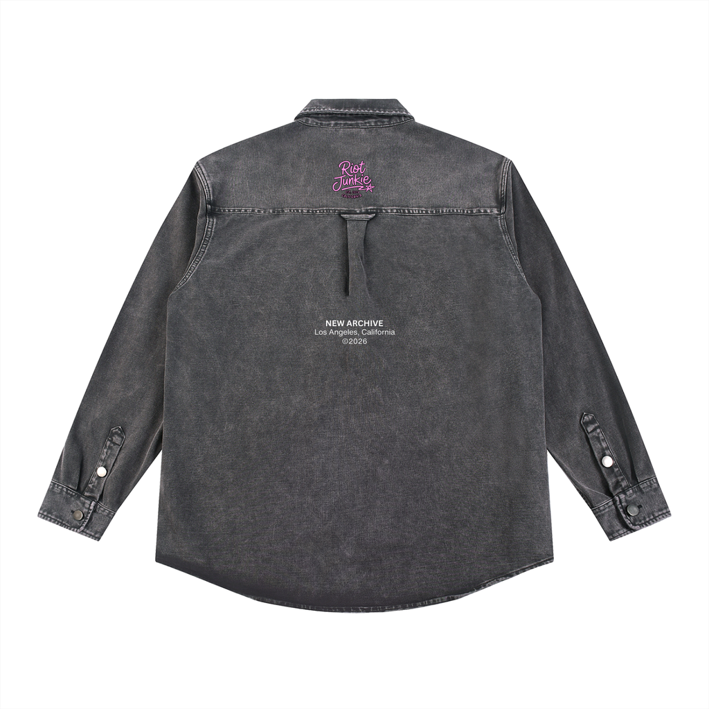 Denim Vintage Washed Heavyweight Jacket