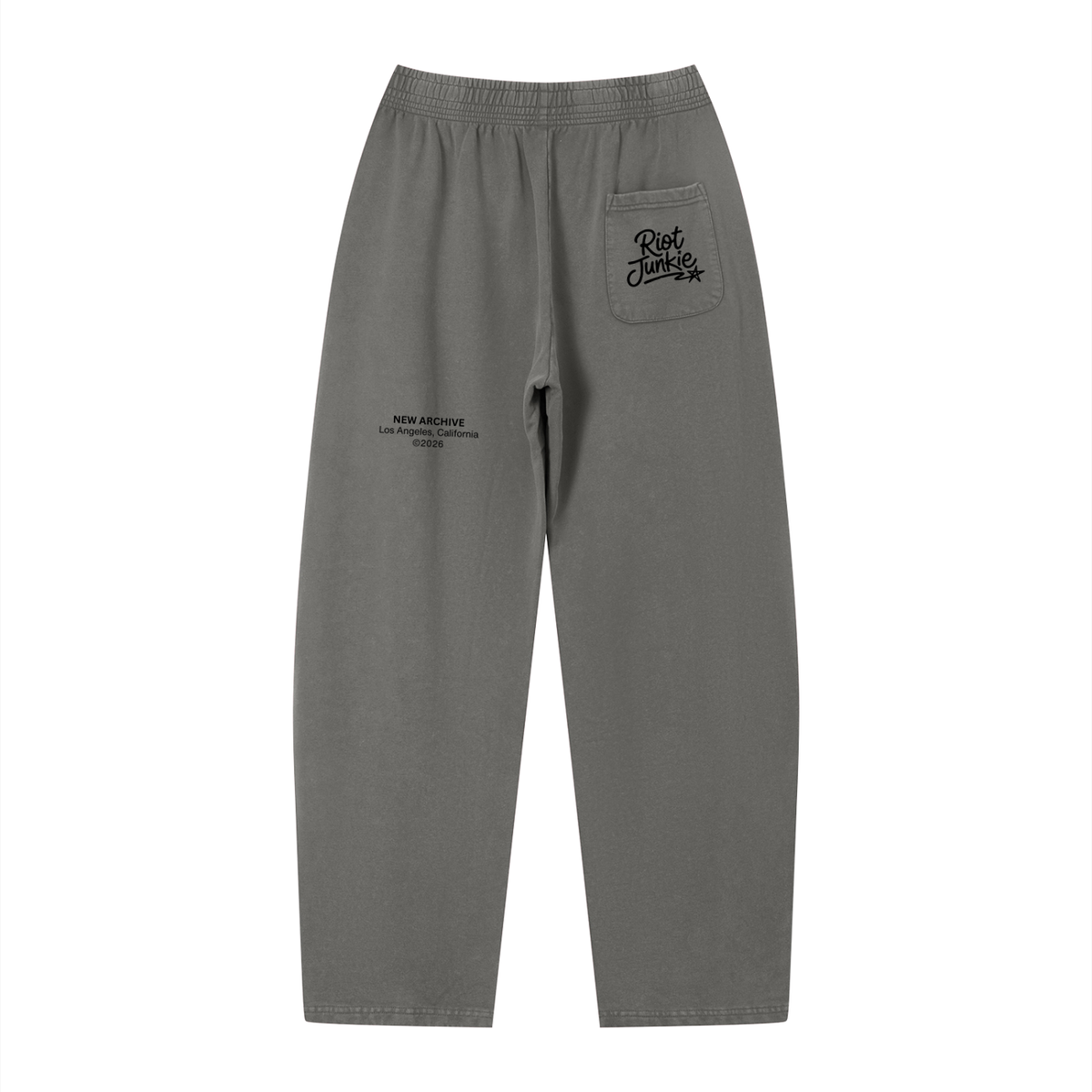 Unisex Vintage Wash Loose Sweatpants