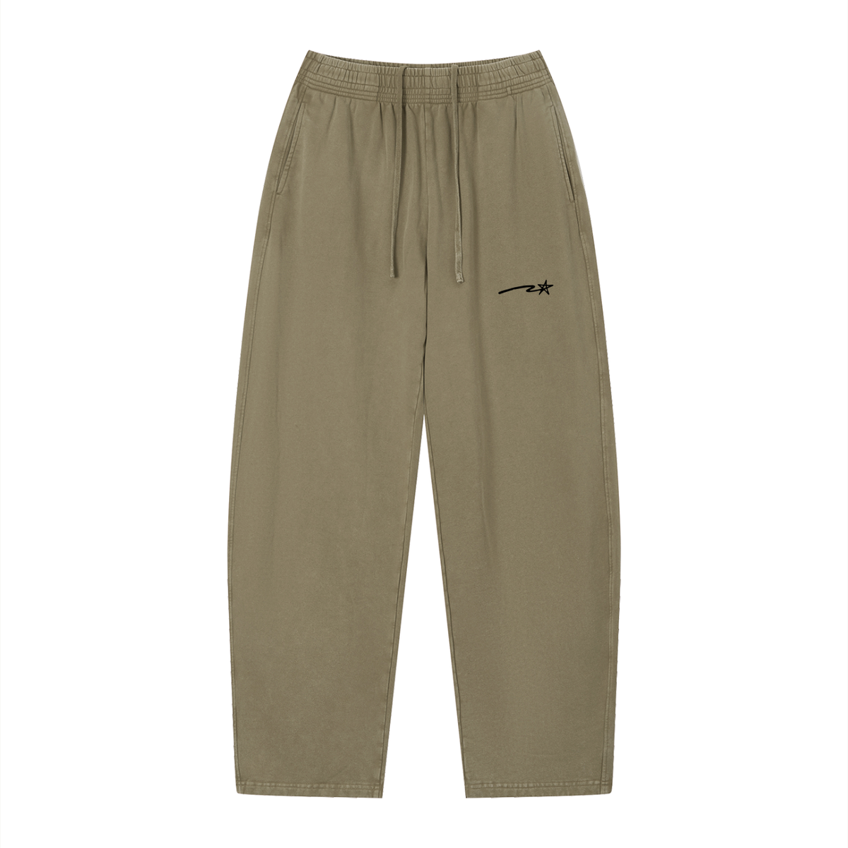 Unisex Vintage Wash Loose Sweatpants