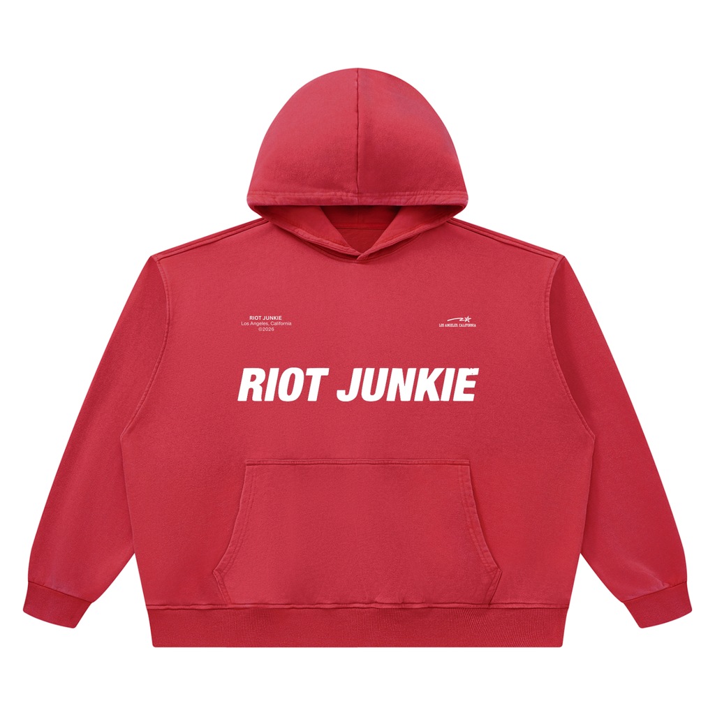 Unisex Heavyweight Vintage Wash Boxy Hoodie