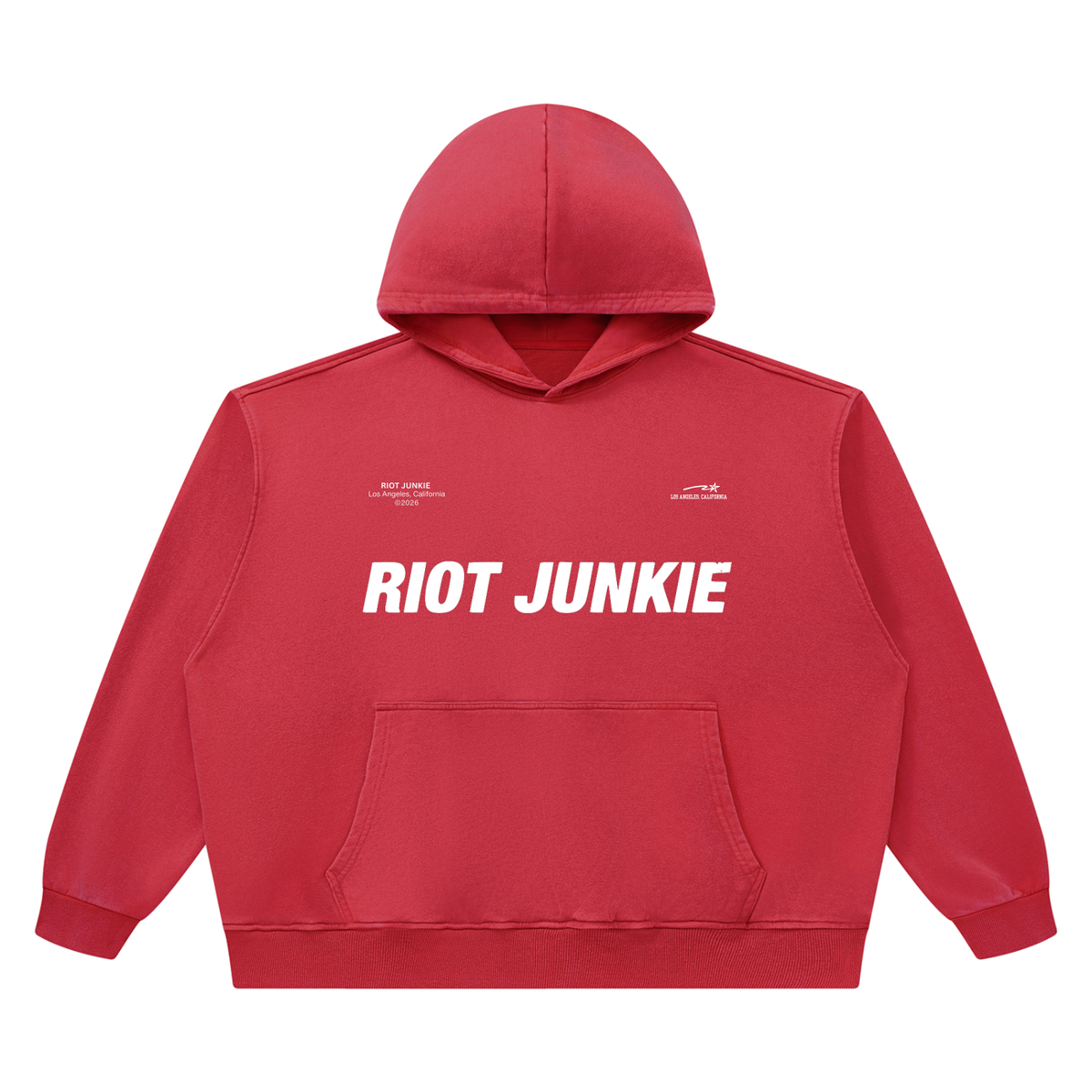 Unisex Heavyweight Vintage Wash Boxy Hoodie